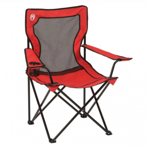 Cadeira Dobravel Vermelha Coleman-maresolonline.com.br