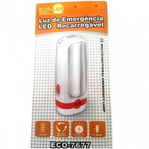 Lanterna Recarregavel 11 Leds Eco Lux